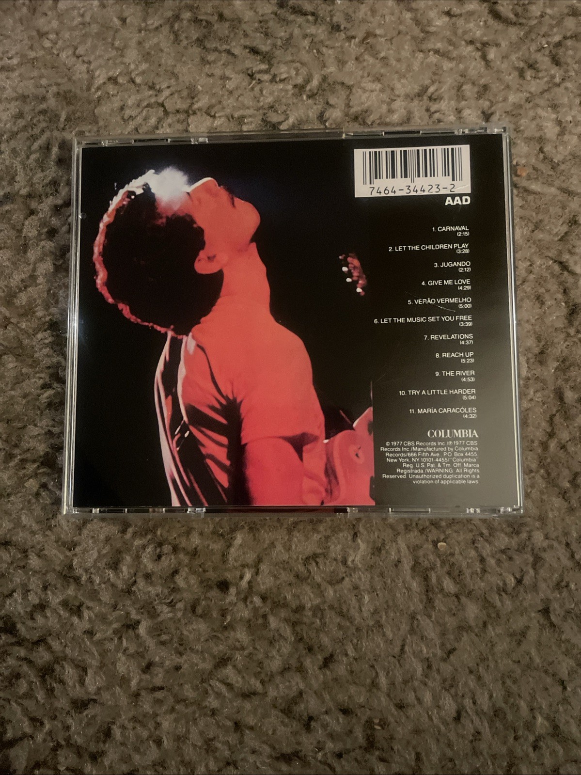 Santana Festival CD Columbia CK 34423 11 Tracks Like New!