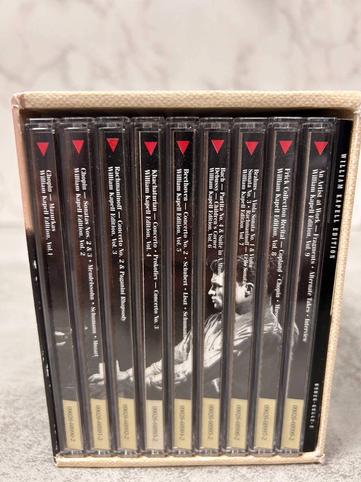 William Kapell 9 CD Box Set in case