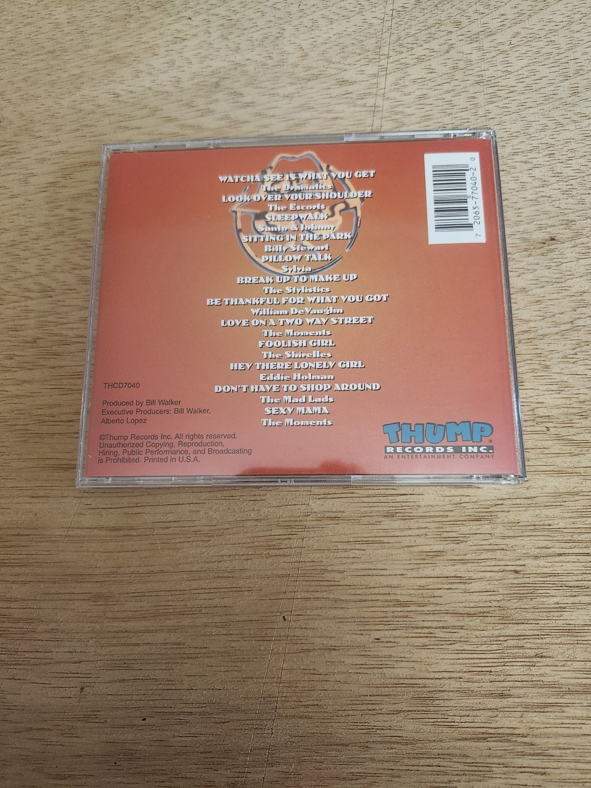 Lowrider Oldies Volume 4 Audio CD Thump Records THCD7040 Complete w/ Insert