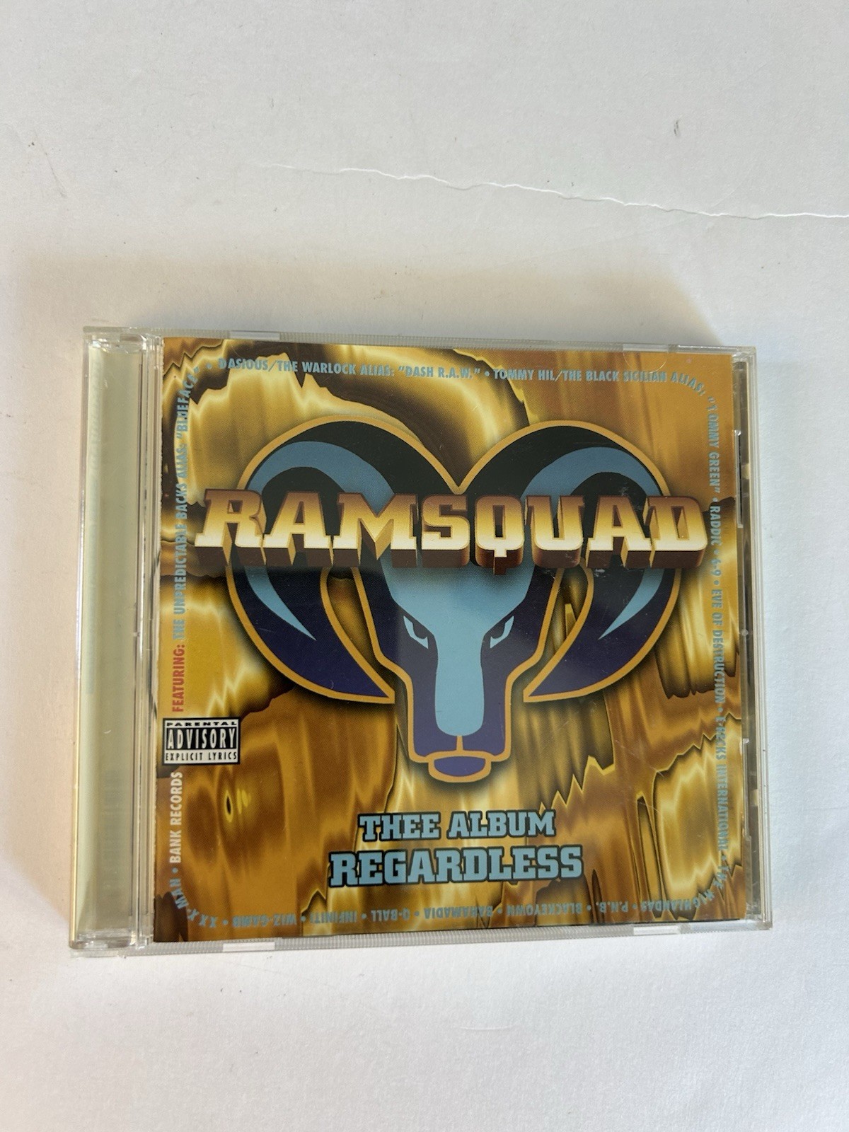 Ramsquad Thee Album Regardless CD 1998