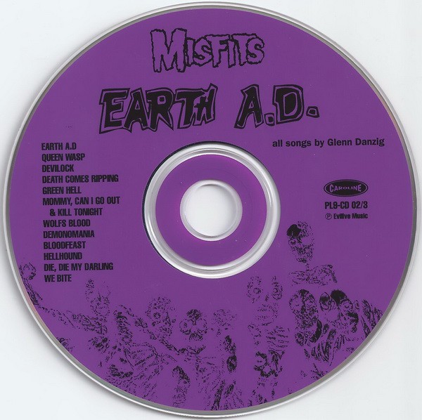Misfits - Earth A.D. (CD, Album, RE, RP) (Mint (M)) - 4018751542
