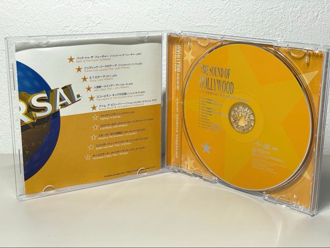 Sound of Hollywood Universal Studios Japan USJ CD Japan Out of Print Used