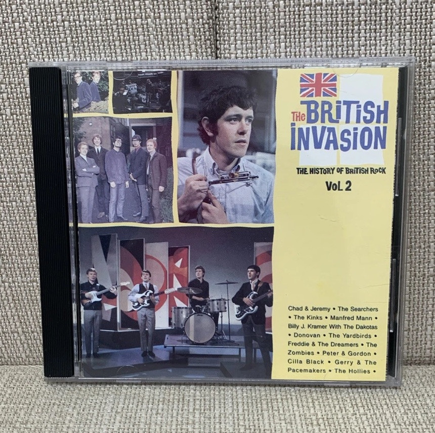 The British Invasion The History Of British Rock 4 CD Set