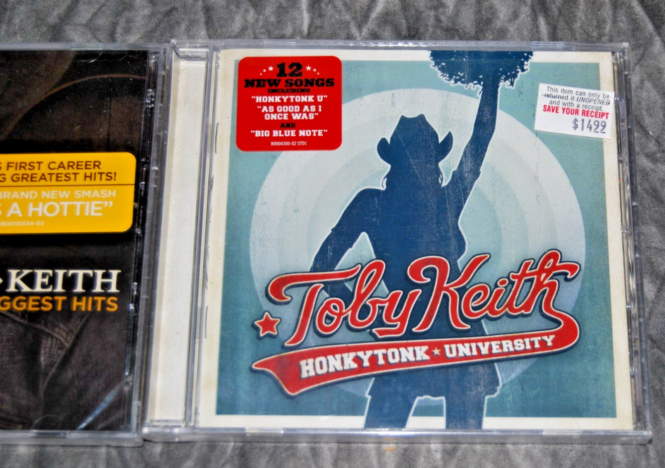 Lot of 2 Toby Keith CDs : Honkytonk University & 35 Biggest Hits CD New Sealed
