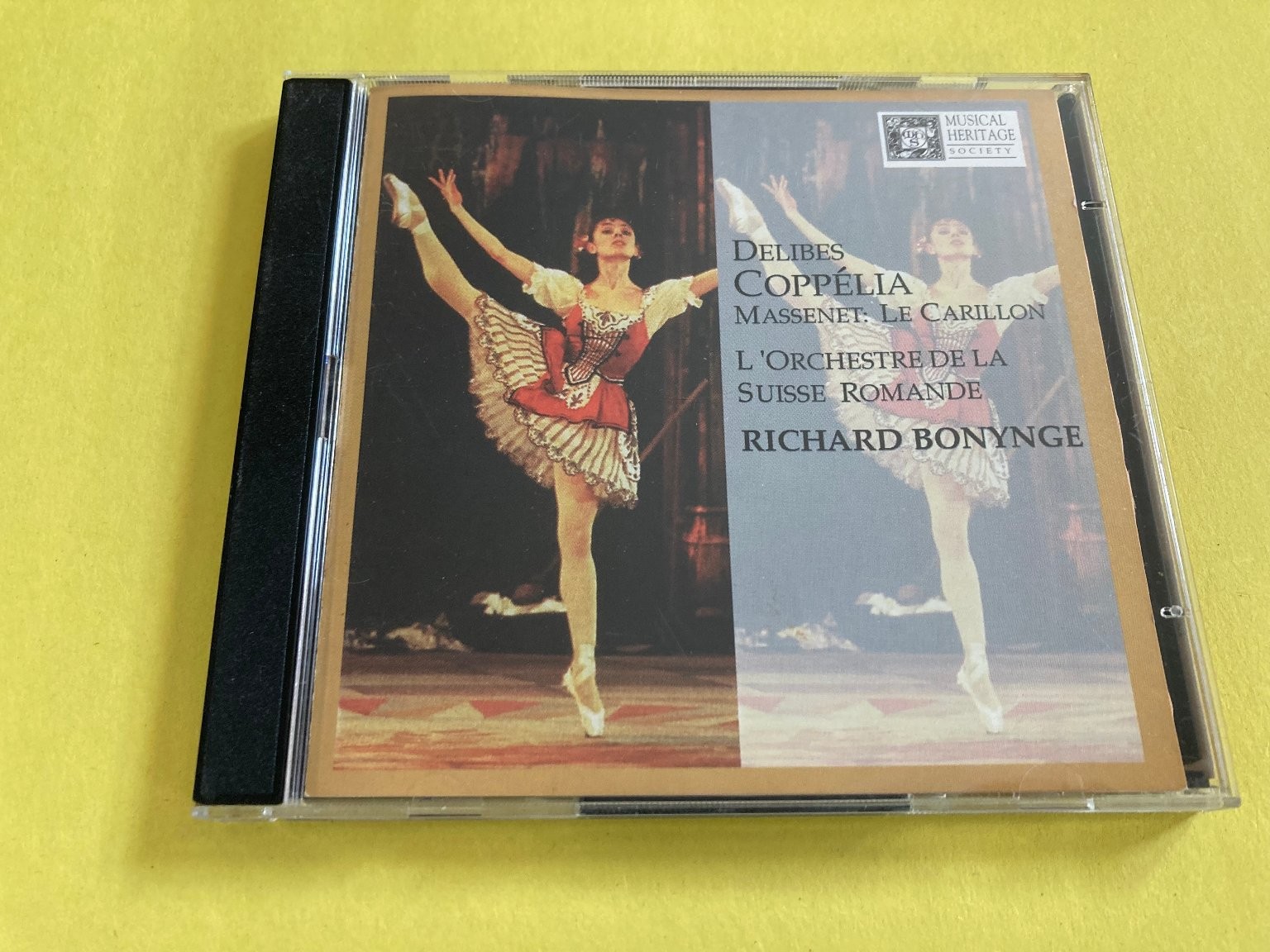 Delibes: Coppelia; Massenet: Le Carillon 2CD 1998 Classical Ballet MHS Bonynge