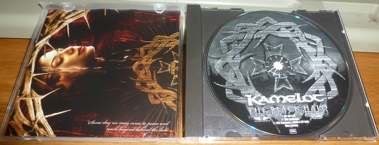 Kamelot - The Black Halo CD 2005 Steamhammer – SPV 085-69572 CD