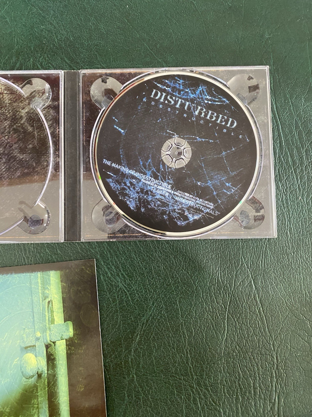 Disturbed Indestructible (DVD ONLY NO CD, 2008) Deluxe Digipak Special Edition
