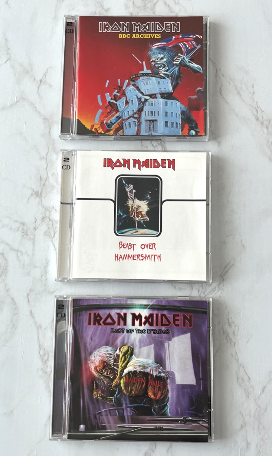 Iron Maiden Eddie's Archive 6 CD 🚨LIMITED ED. TIN BOX SET! NUMBERED!🚨RARE OOP