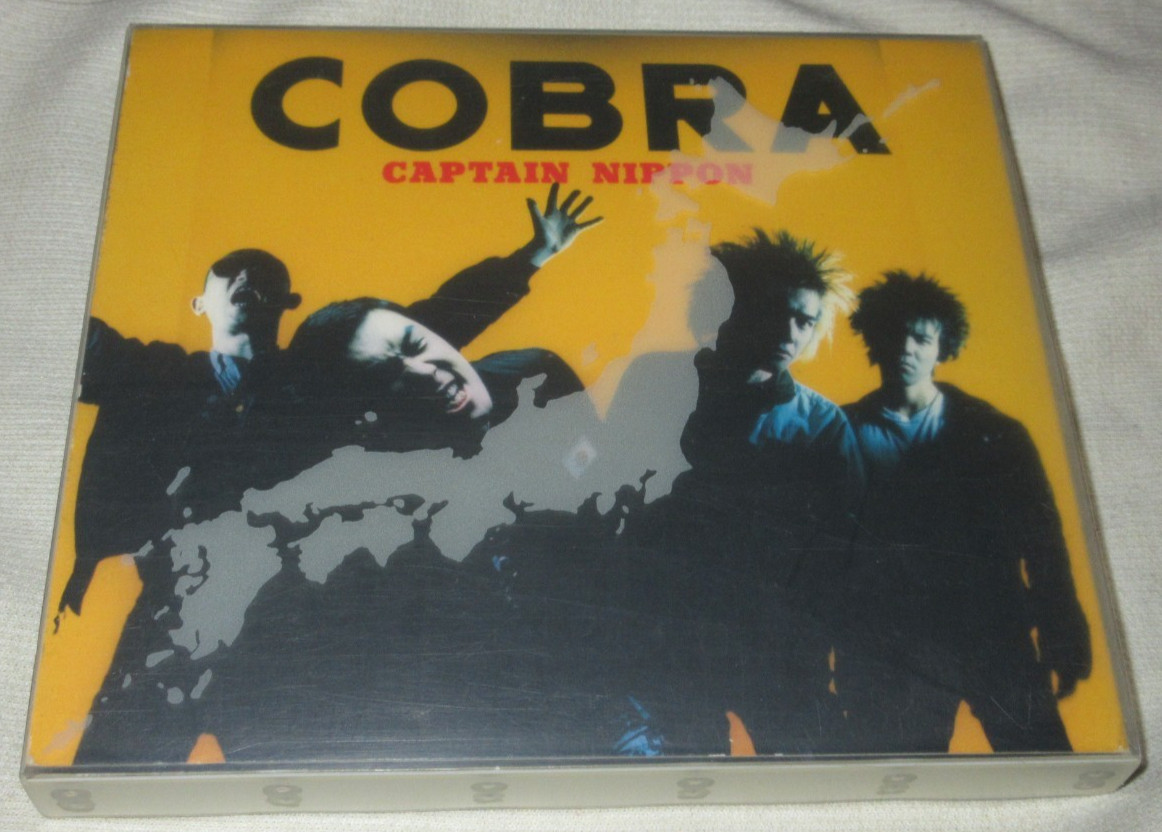 COBRA Captain Nippon (1990) CD Japan Punk Oi! See Saw Pony Canyon Rock