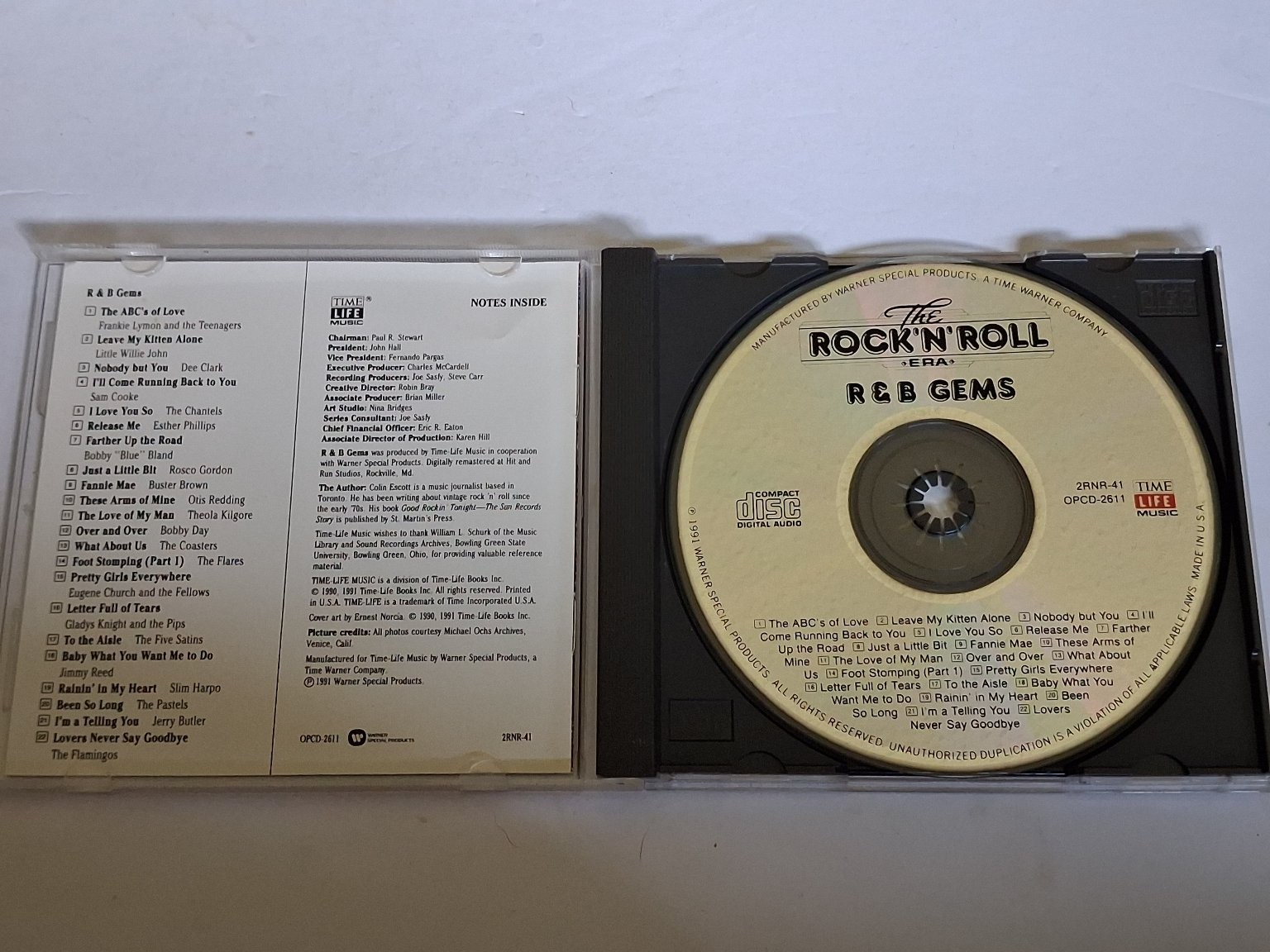 Various Artists – R&B GEMS CD 1991 Digital Remaster Soul Doo-Wop Time Life