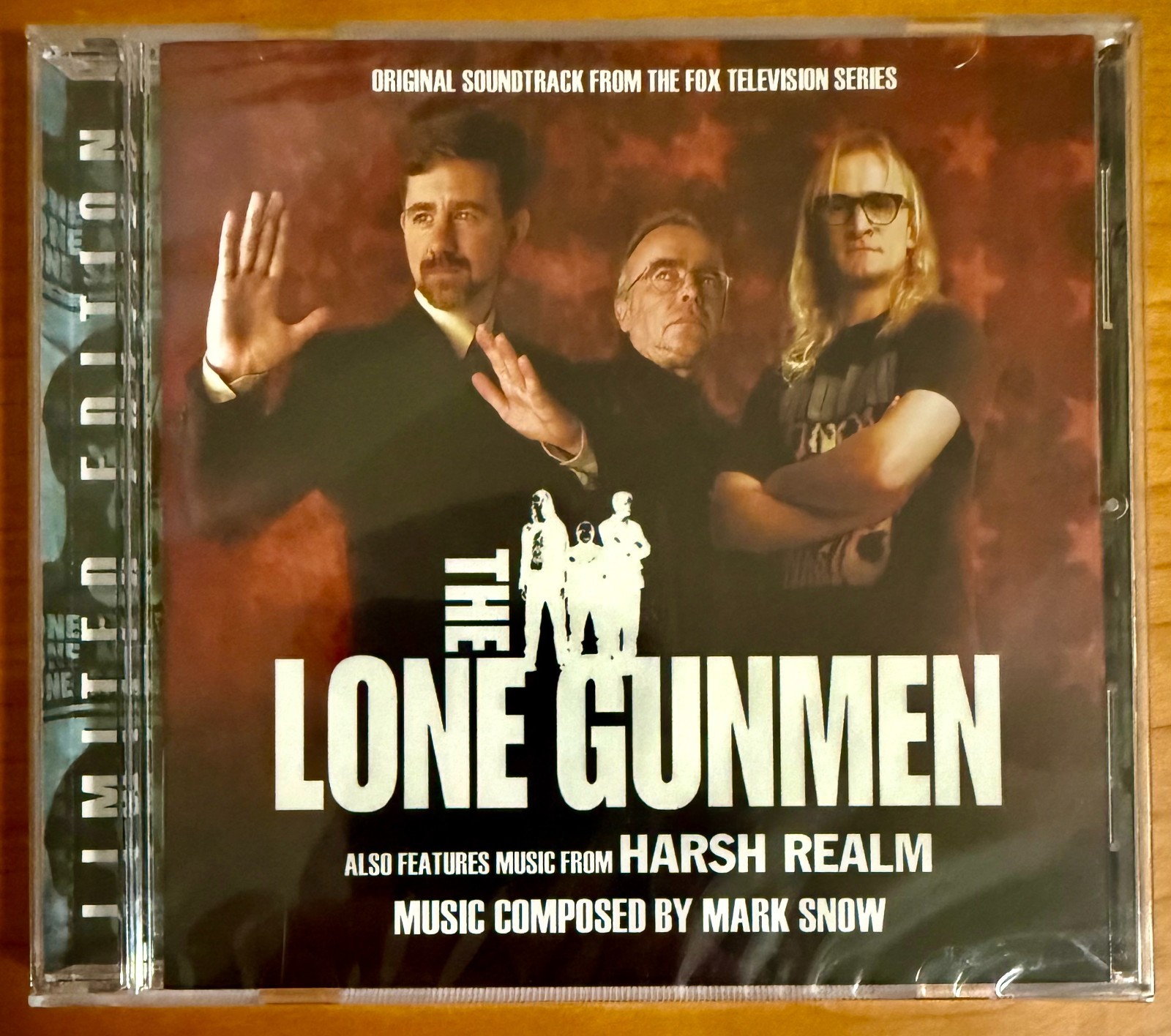 THE LONE GUNMEN / HARSH REALM - Sealed Soundtrack CD - Scores by Mark Snow