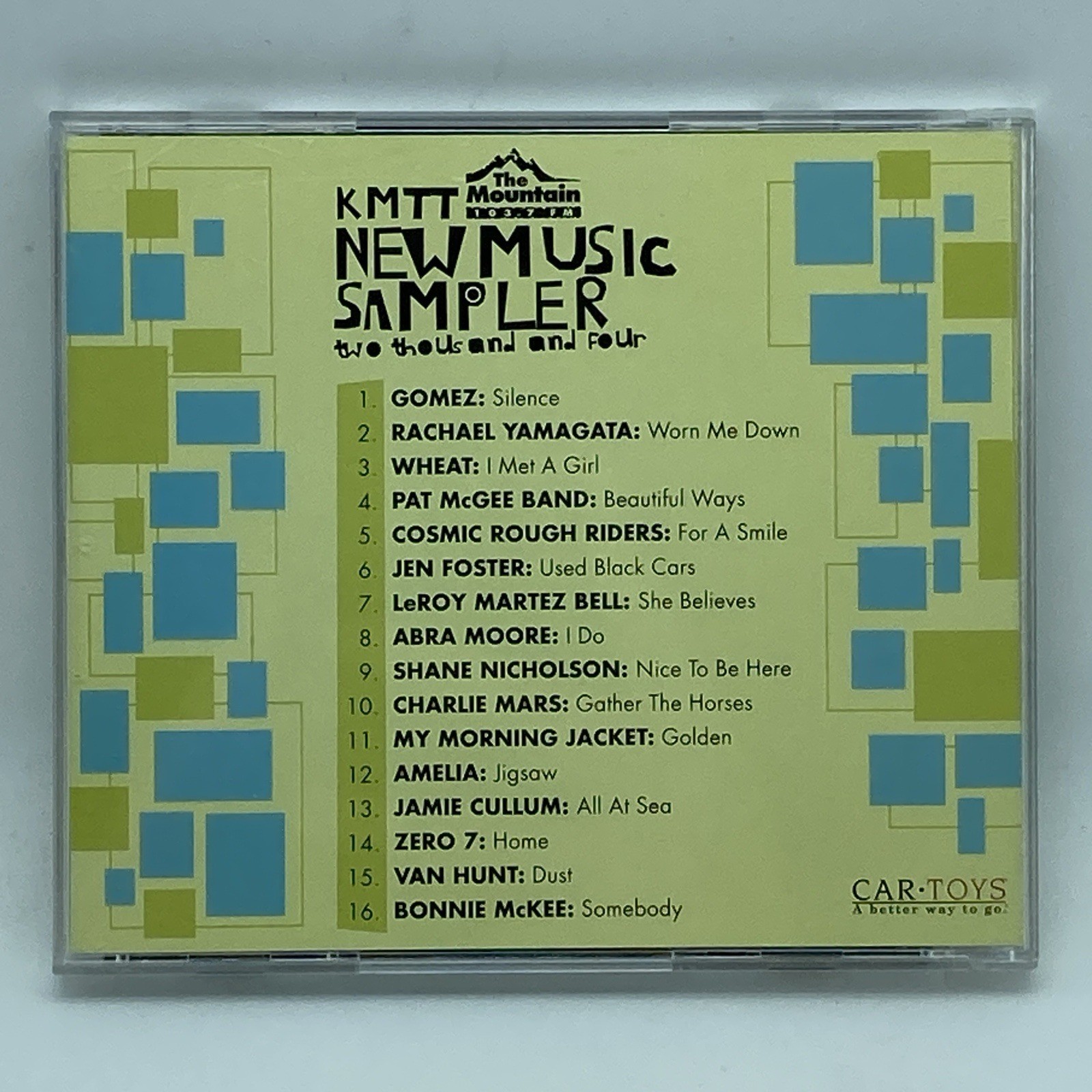 103.7 the Mountain "KMTT New Music Sampler 2004" CD FM Seattle Adult Rock
