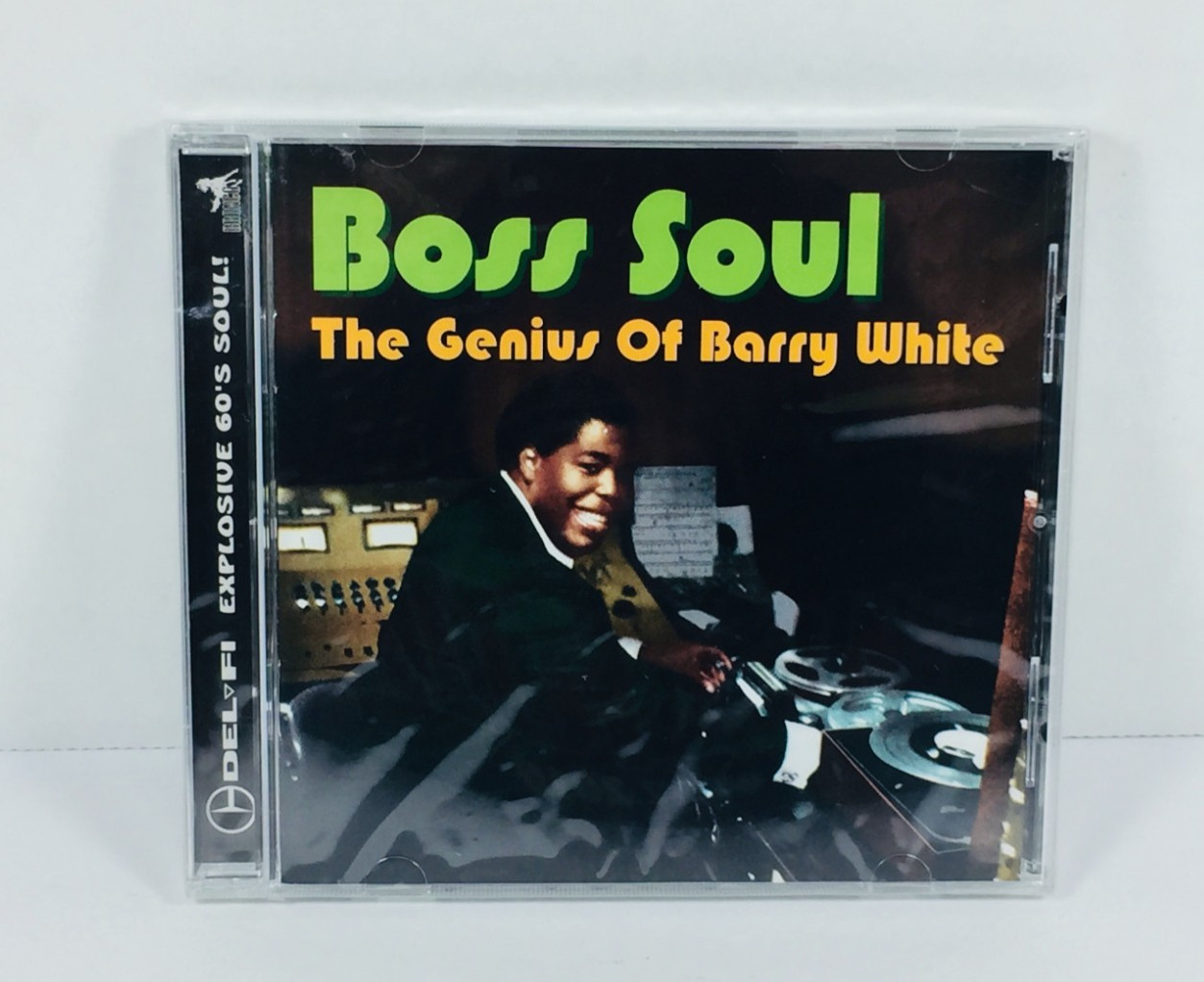 BOSS SOUL "THE GENIUS OF BARRY WHITE" (1997) COMPILATION CD (NEW/SEALED) DEL FI+