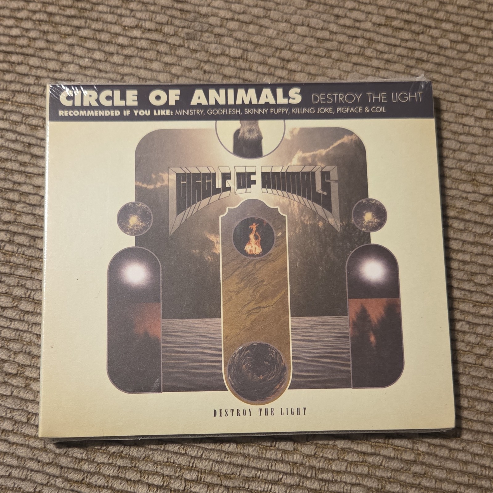 Circle of Animals Destroy the Light CD Album Industrial Relapse Records