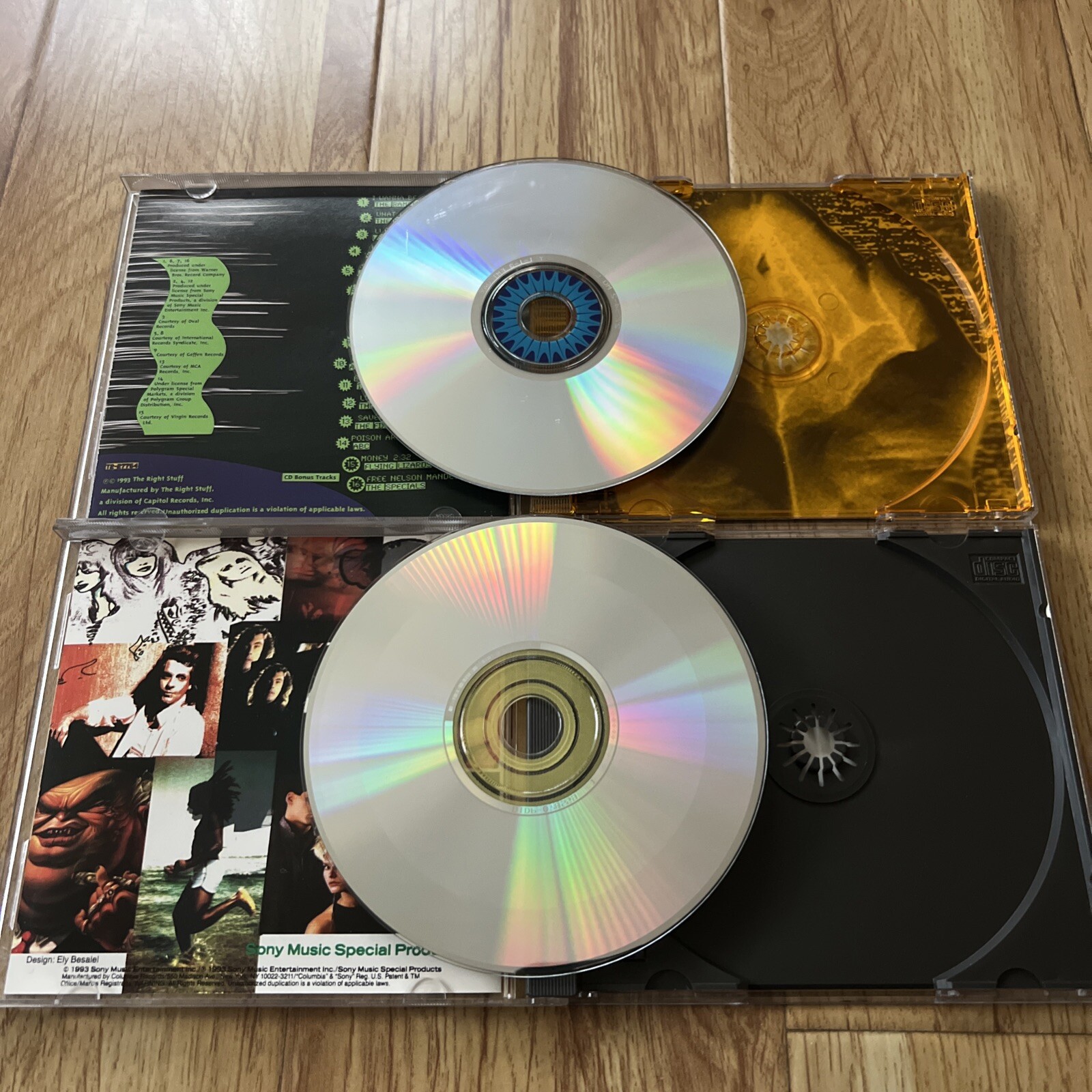 80s NEW WAVE 2 CD Lot “Sedated in 80s, Big Hits” Ramones, Bangles, Berlin, ABC