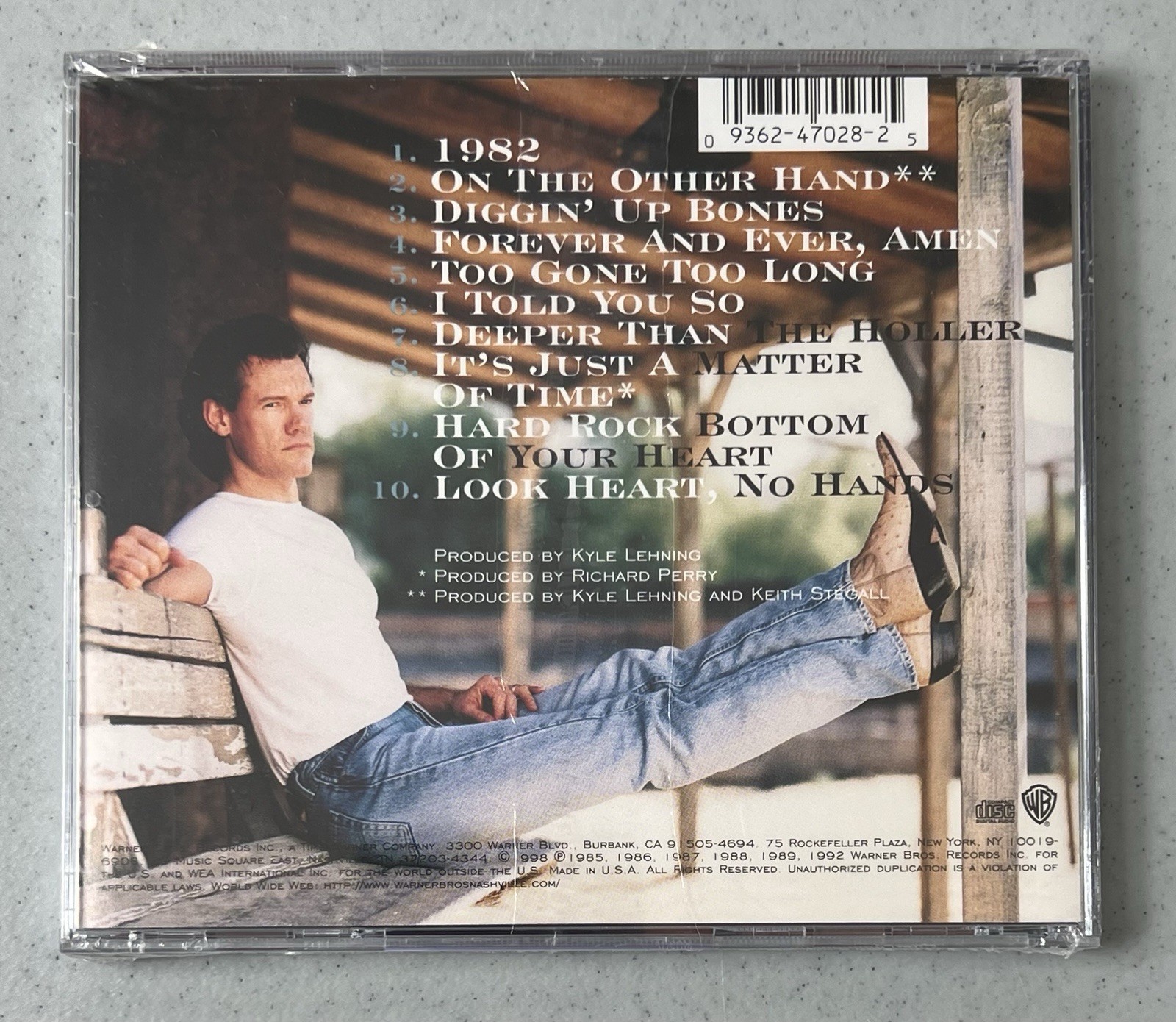 RANDY TRAVIS: Greatest #1 Hits CD Country Compilation NEW and Sealed
