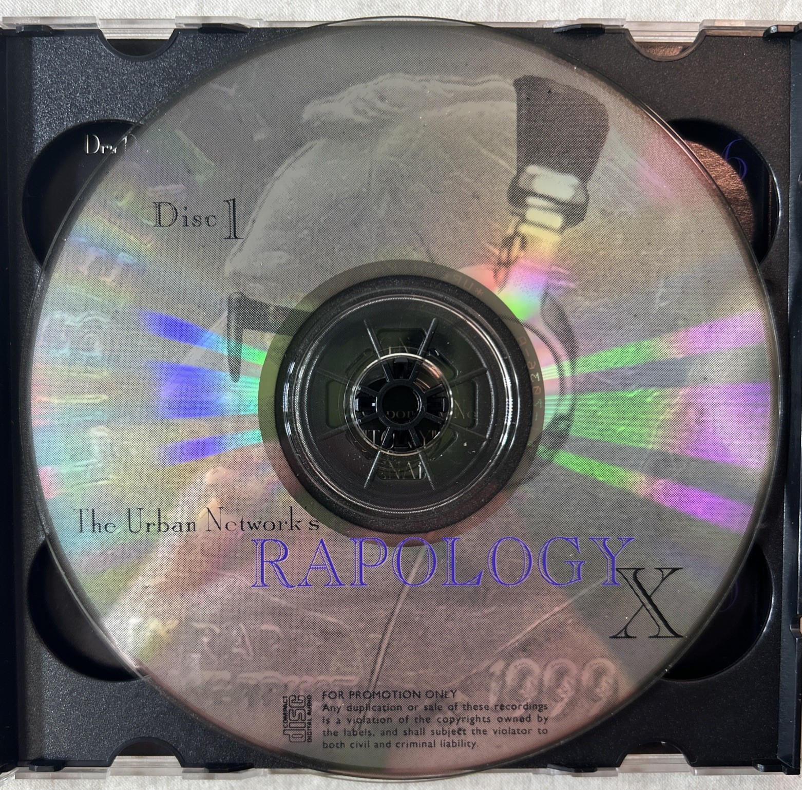 Urban Network Rapology X Open Loose CD 1997 Hip Hop Compilation 2-Disc Set