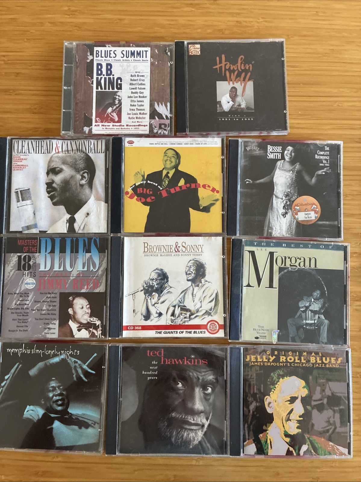 Old School Blues Music (10 CD Lot) Howlin' Wolf, BB King, Memphis Slim + MORE NM
