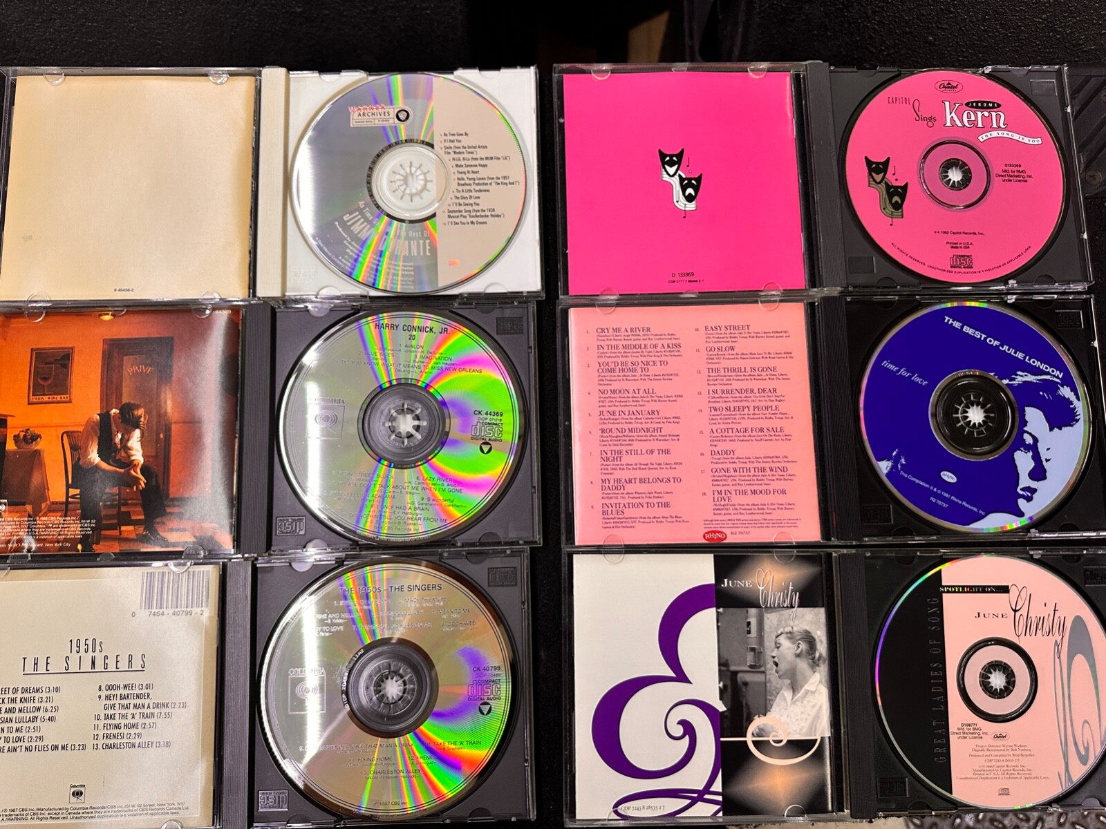 POP VOCAL EASY LISTENING CD Lot 1 Irving Berlin Doris Harry Connick Jonnie Ray
