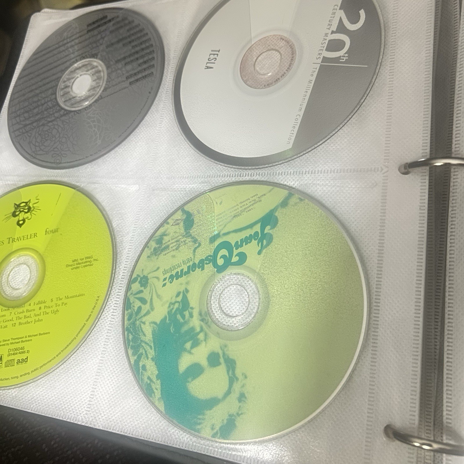 92 CD Collection Lot w/ CD Land Binder Y2K Rock Punk Emo Alternative Linkin Park