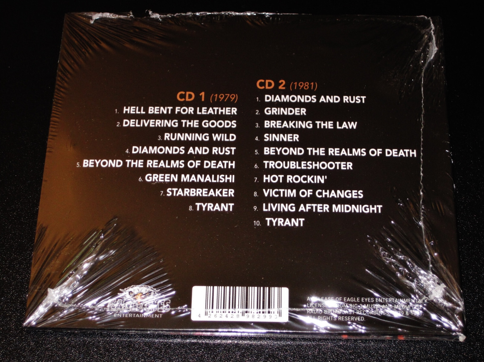 Judas Priest: Live On Air 1979-1981 - Original Radio Broadcasts 2 CD Set UK NEW