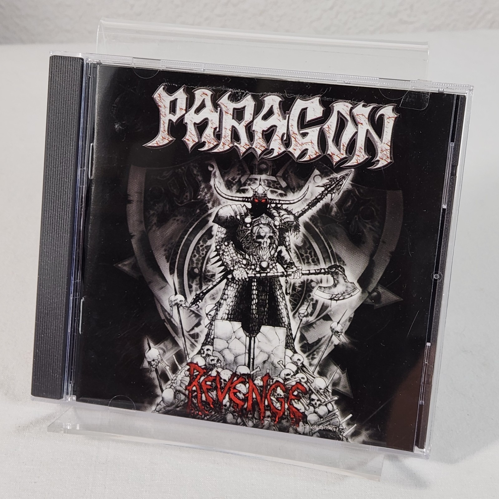 PARAGON - Revenge (CD 2005) w/ Manowar Bonus Track Heavy Metal NM Fast FREE Ship