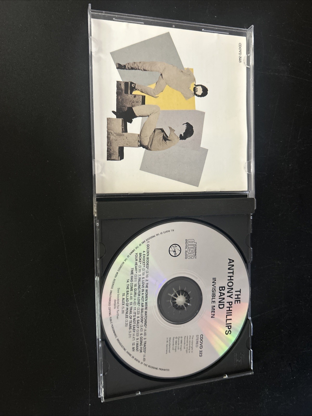The Anthony Phillips Band / Invisible Men - CD 1994