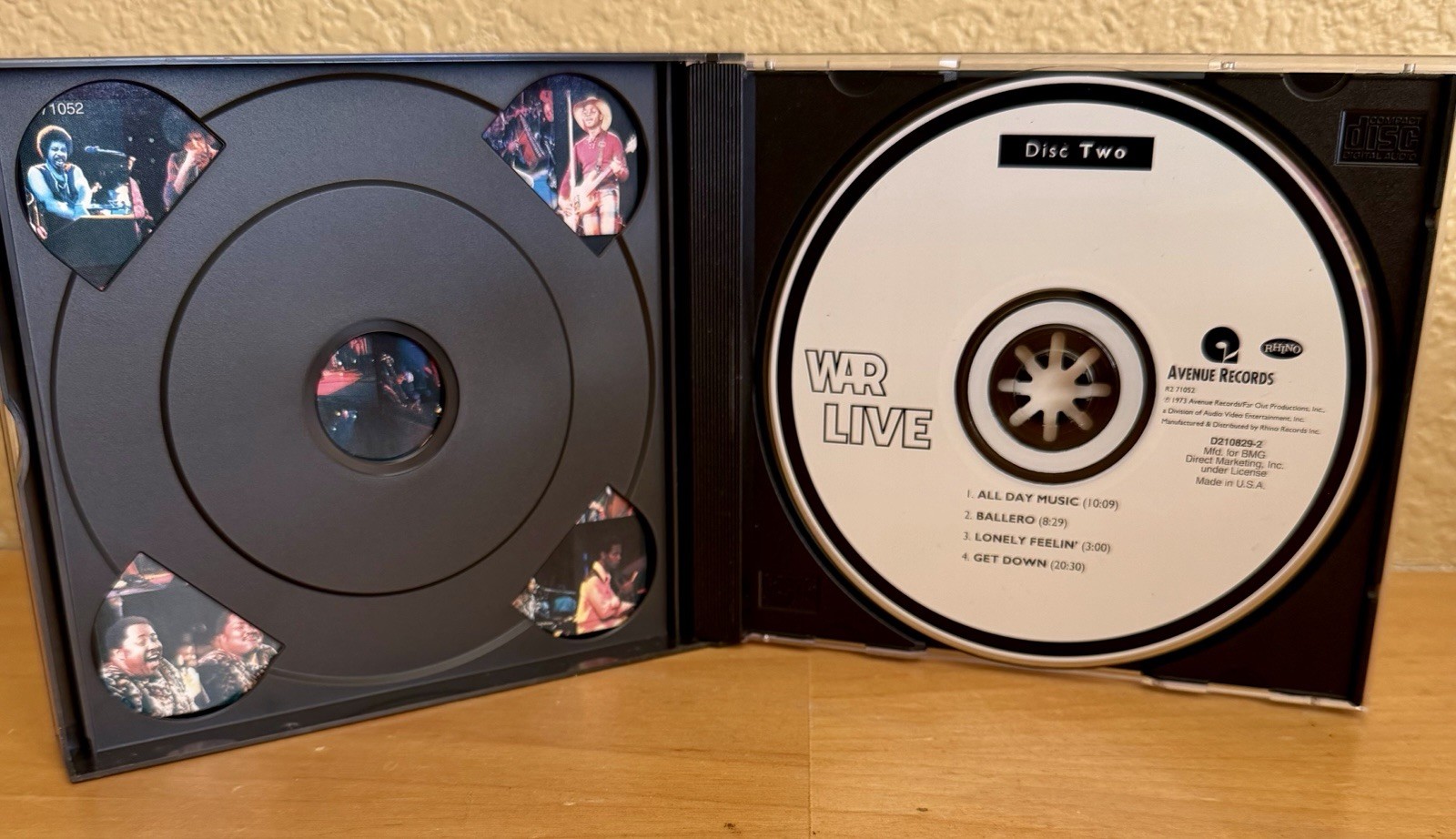 War Live 1973 2CD