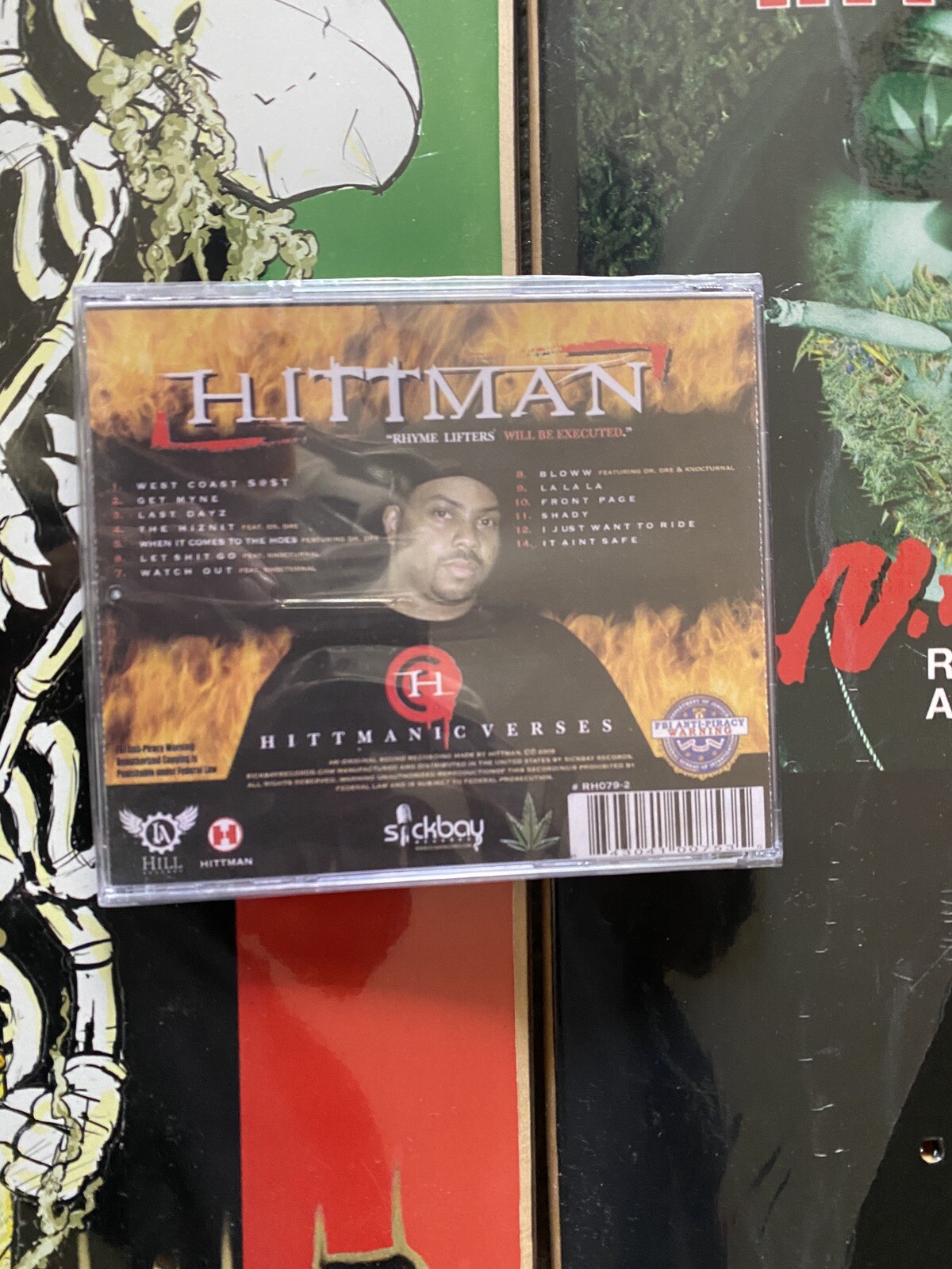 HiTTMAN HITTMANIC VERSES cd NEW sealed DR. DRE