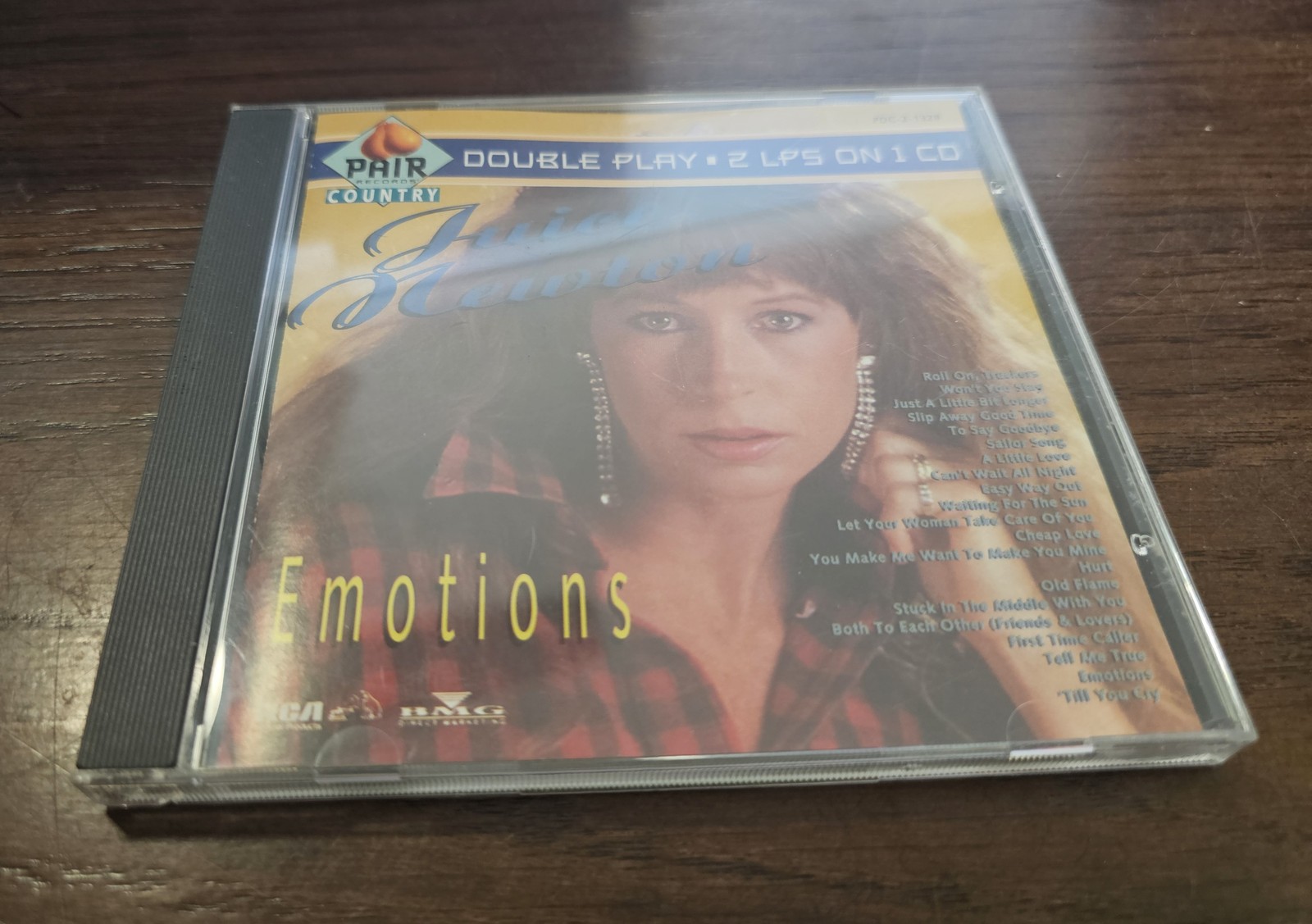 Juice Newton - Emotions Double Play 2 LPs on 1 Country Music CD 1993 SIGNED