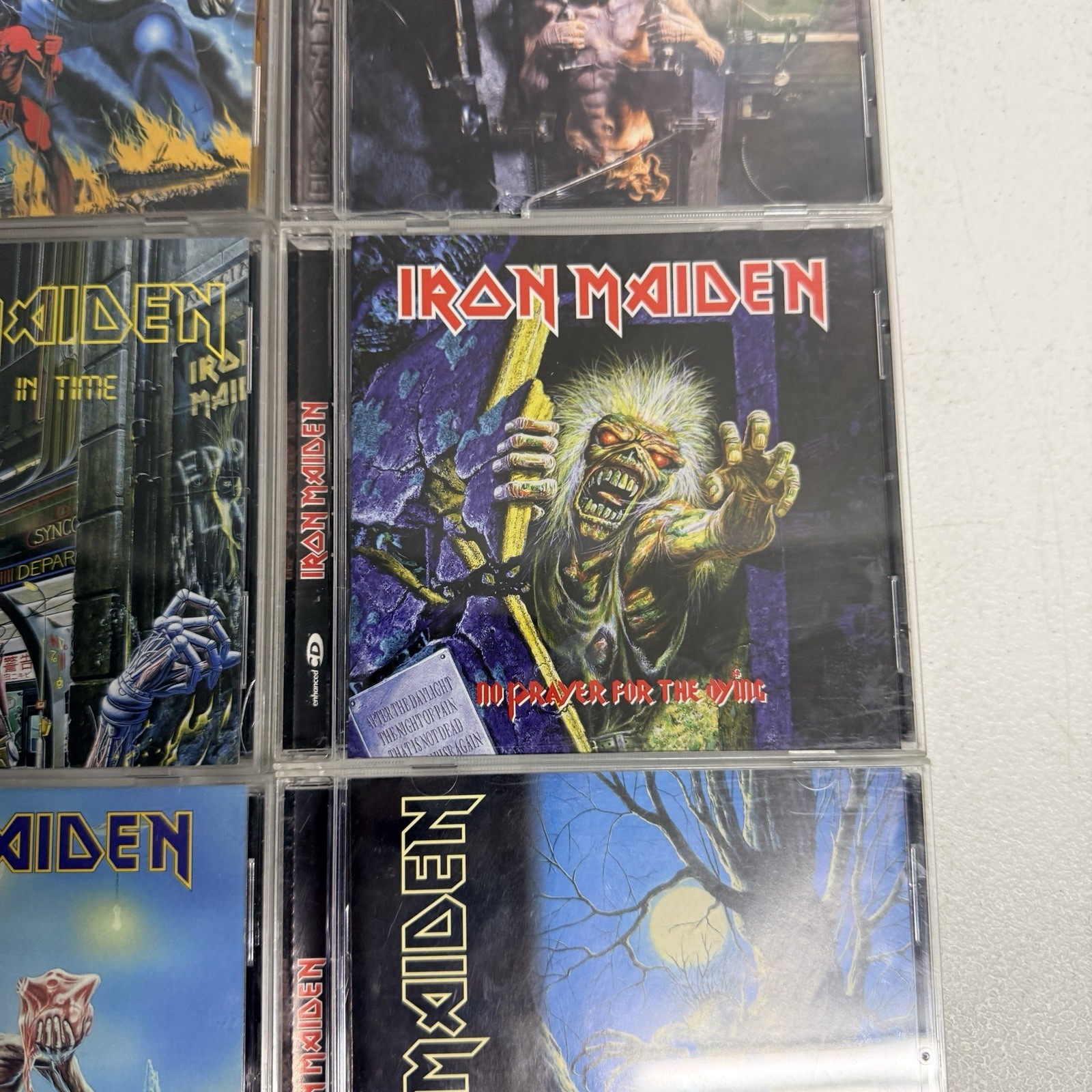 Iron Maiden CD Lot 6 Enhanced CDs Number of the Beast Fear of the Dark X Factor