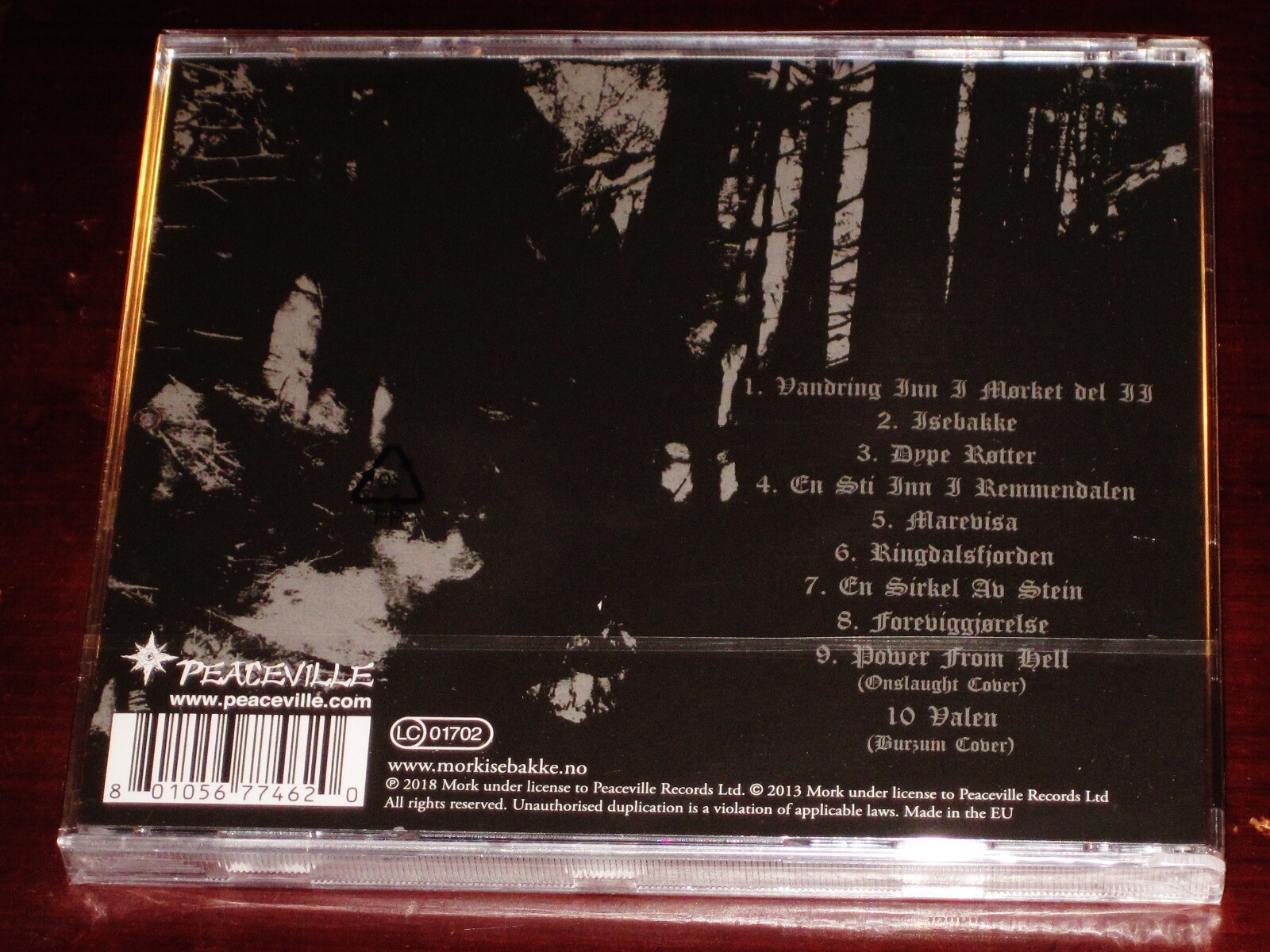 Mork: Isebakke CD 2018 Reissue Bonus Track Peaceville Records EU CDVILED746 NEW