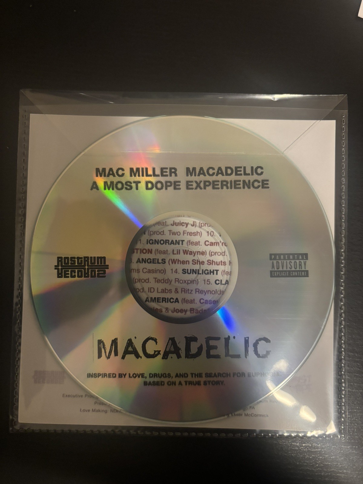 Mac Miller - Macadelic CD Promo 2012 Mixtape