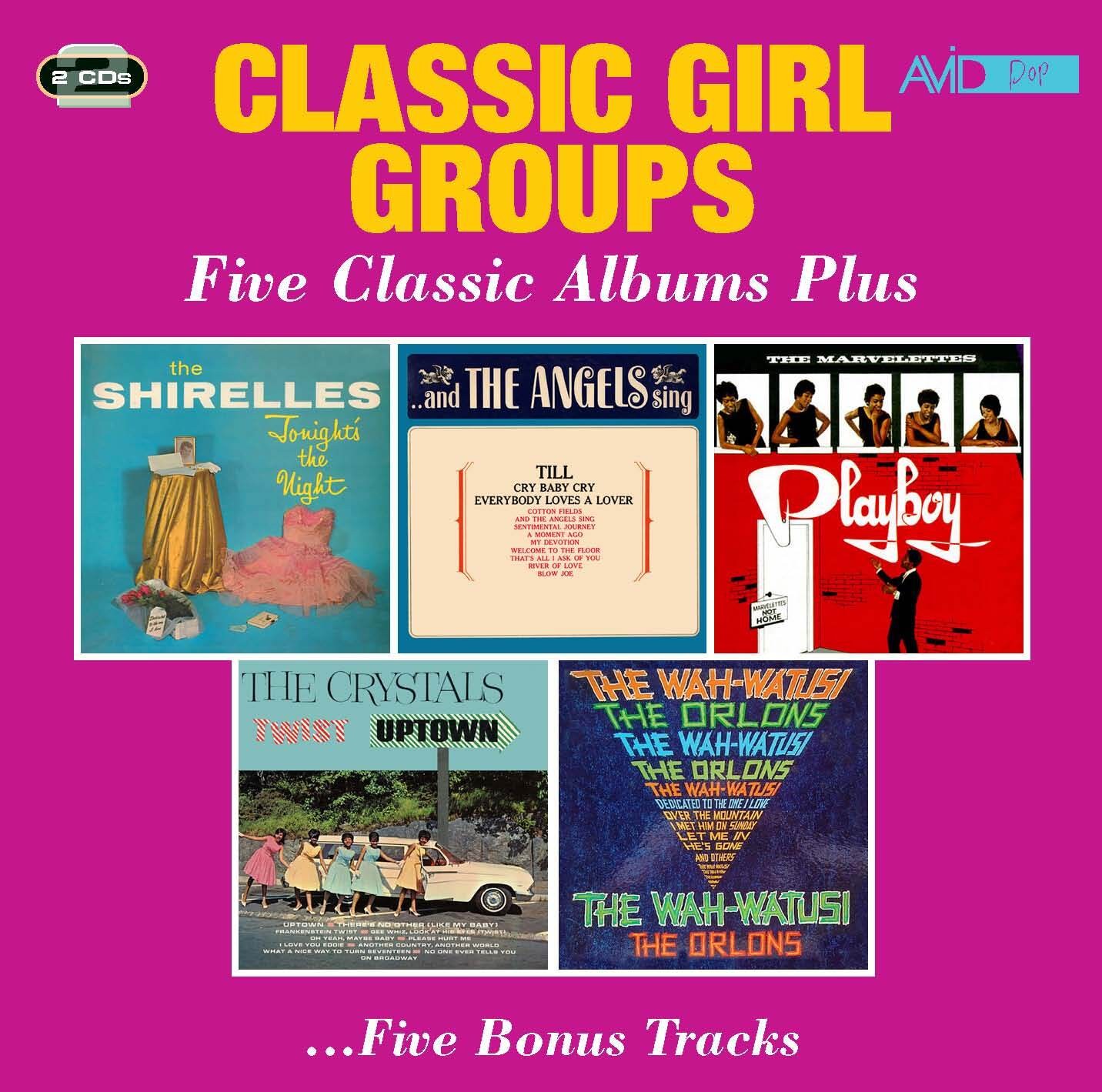 Various Artists Classic Girl Groups: Five Classic Albums Plus (CD) Album