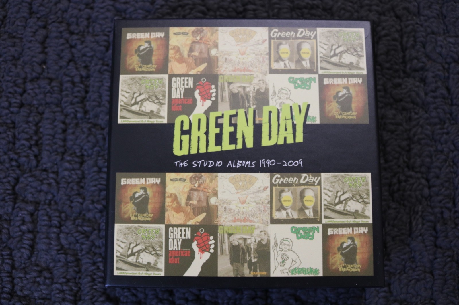 Green Day The Studio Albums 1990-2009 Green Day CD Box Set 8 Discs