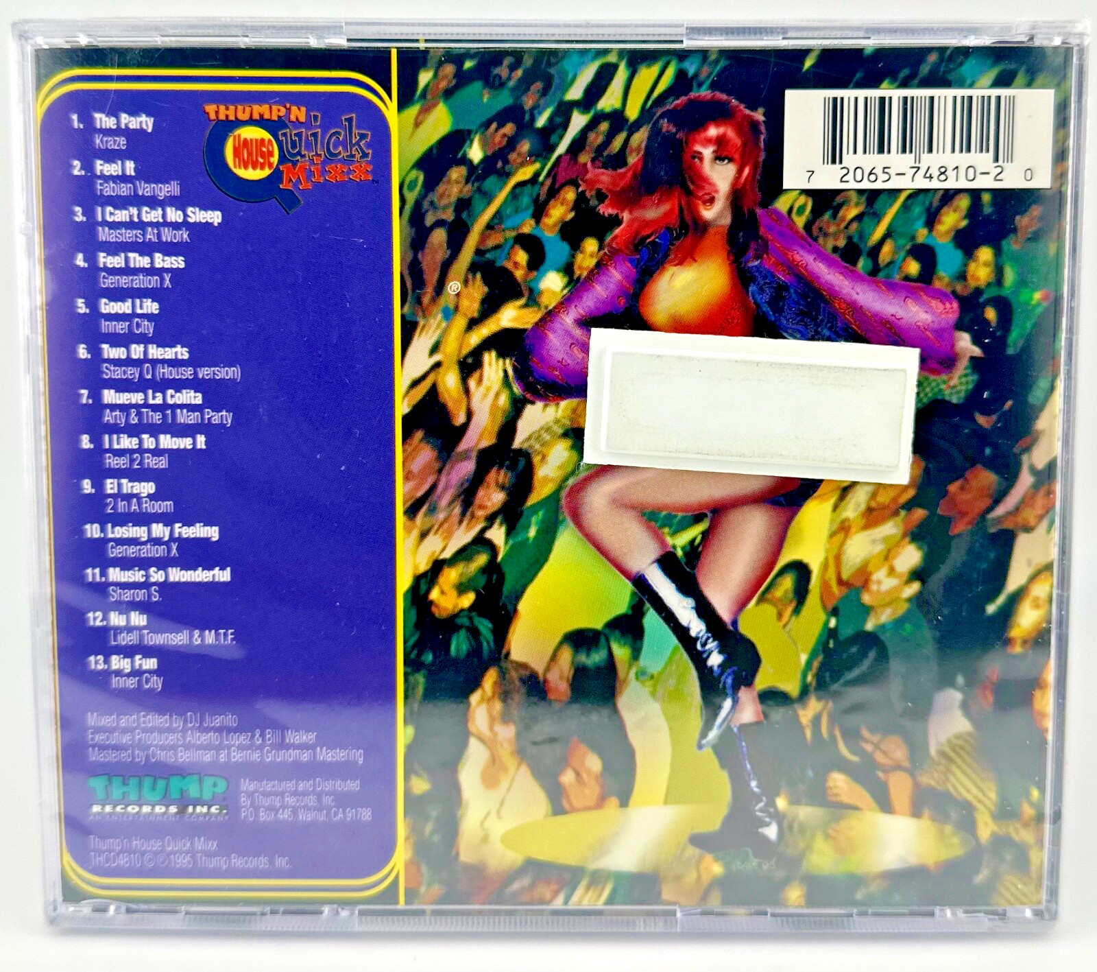 Thump 'n' House Quick Mixx by Various [ NEW CD + Hype! 1997, Thump Records ]