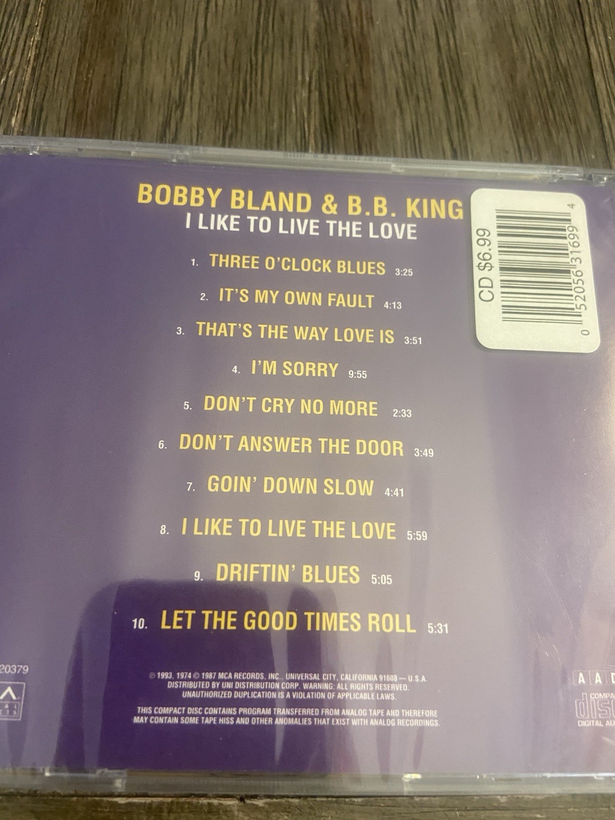 CD MADNESS-CLEAN,MUSIC JUNKIE,HOARDER DIED-B.B.KING-2 CD SEALED LOT