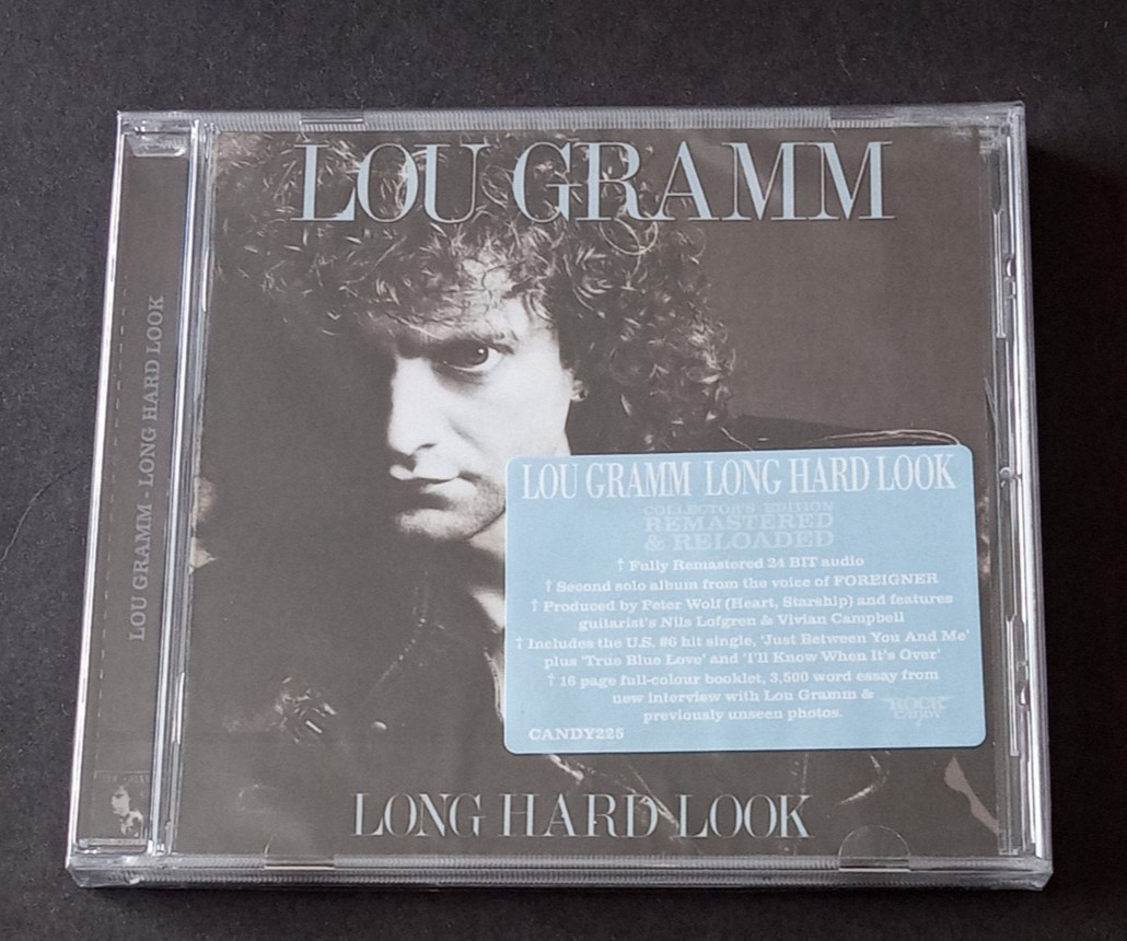 LOU GRAMM CD LONG HARD LOOK ROCK CANDY FOREIGNER - NEW & SEALED