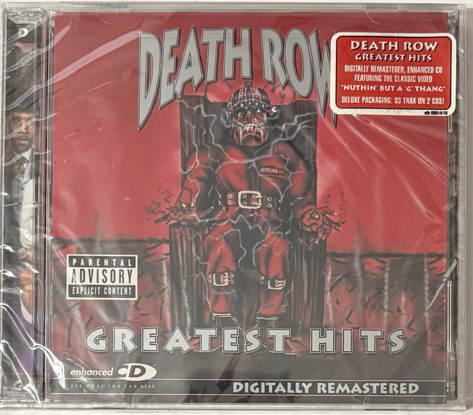 VARIOUS ARTISTS "DEATH ROW GREATEST HITS" BRAND NEW ORIGINAL 2001 USA 2CD ALBUM