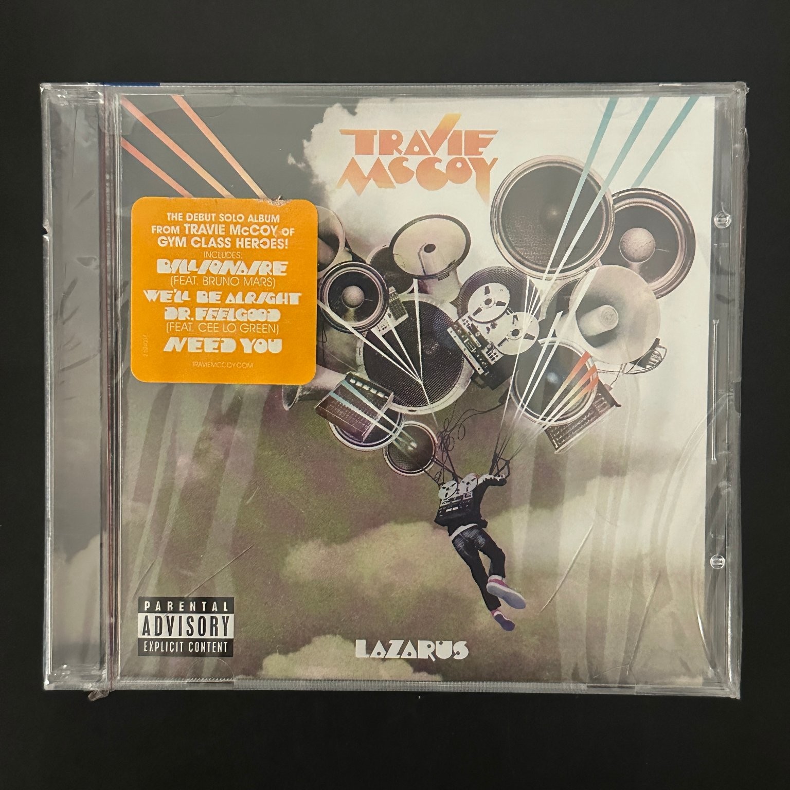 Travie McCoy Lazarus CD 2010 Debut Solo Album Pop Hip Hop Fueled By Ramen