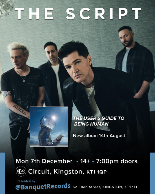 The Script - The Users Guide to Being Human - CD Album (Released 14th Aug 2026)