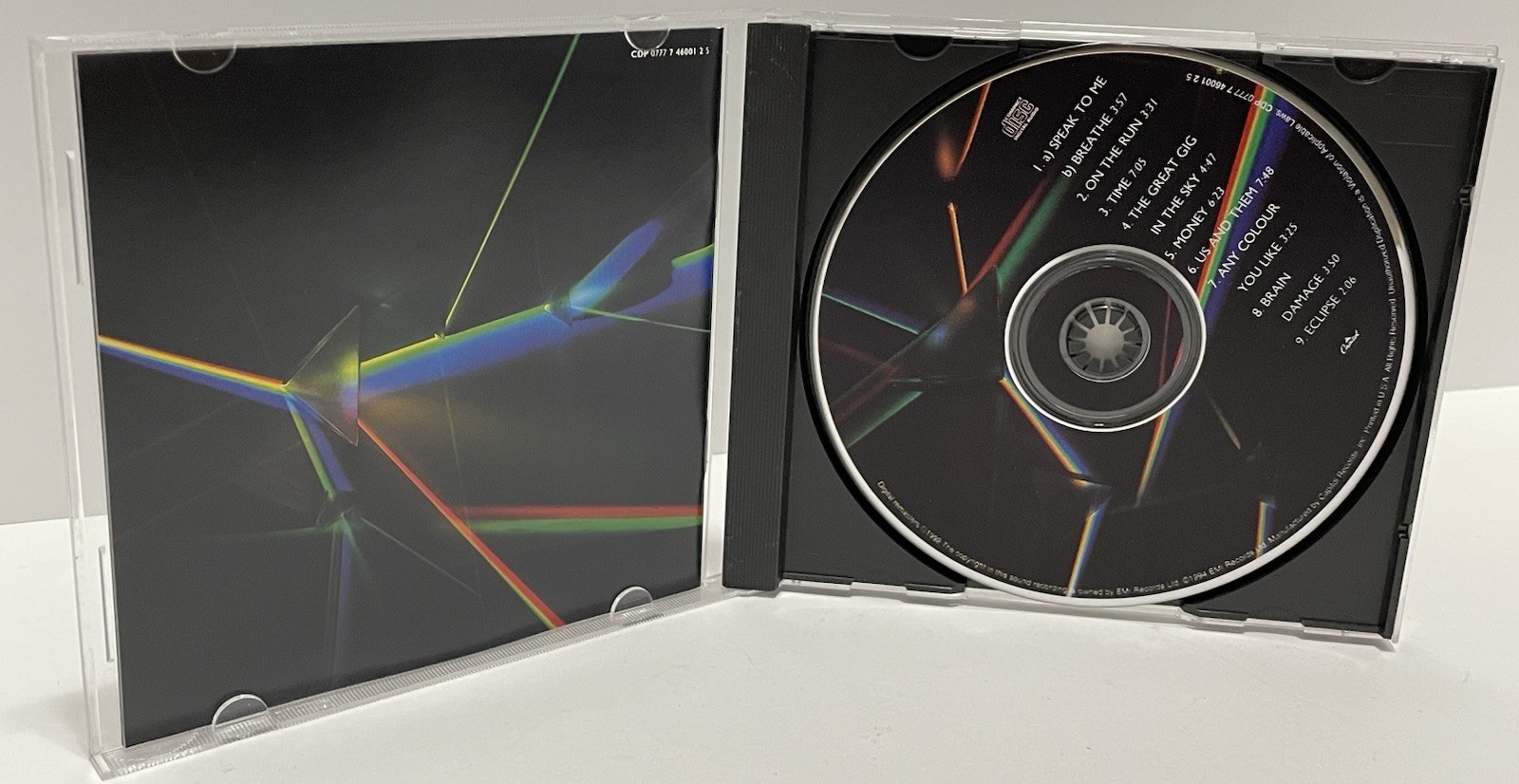 Dark Side of the Moon by Pink Floyd CD Digital Remastered Capital Records 1994