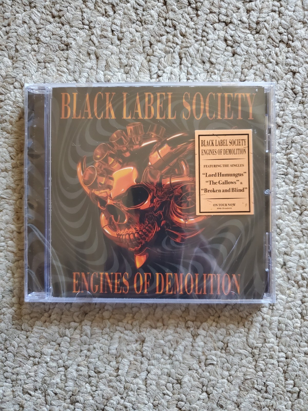 Black Label Society ENGINES OF DEMOLITION (CORE COVER) Brand New Sealed CD