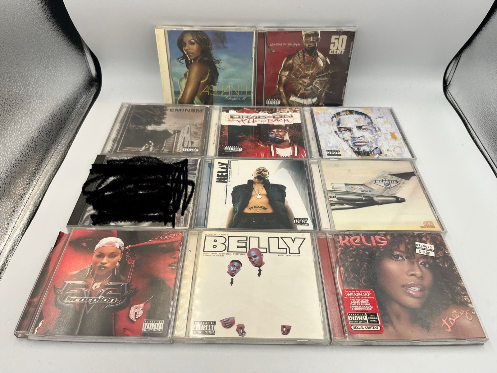 Lot of 10 90s & 2000s Rap Hip Hop R&B Pop CD's 50 Cent Emenim Beastie Boys Nelly