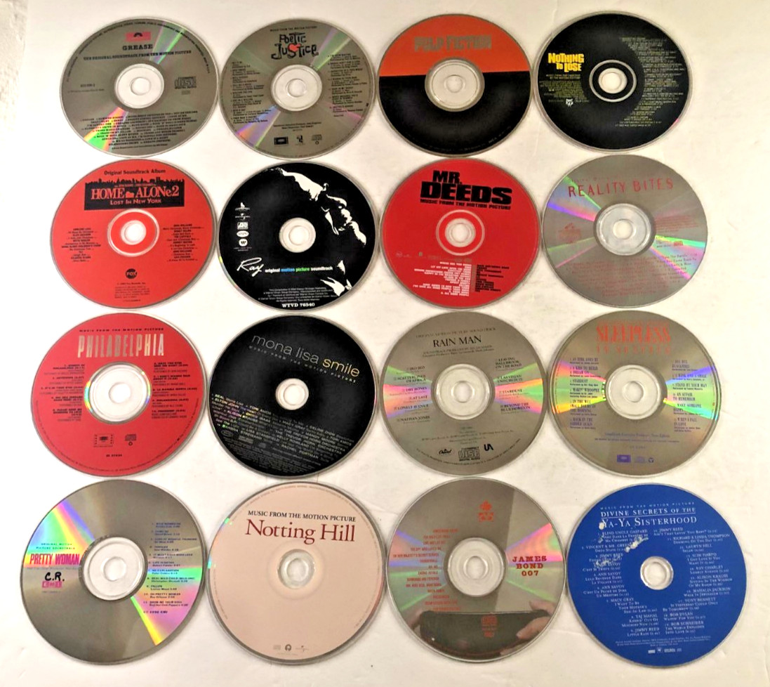 CD's Pick Choose your own-LOT #16-Motion Picture & Musicals Soundtracks Only