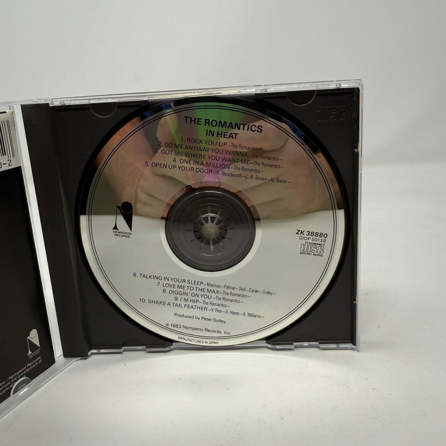 The Romantics – In Heat (CD, 1983, Japan Press) New Wave Pop Rock Nemperor Rare