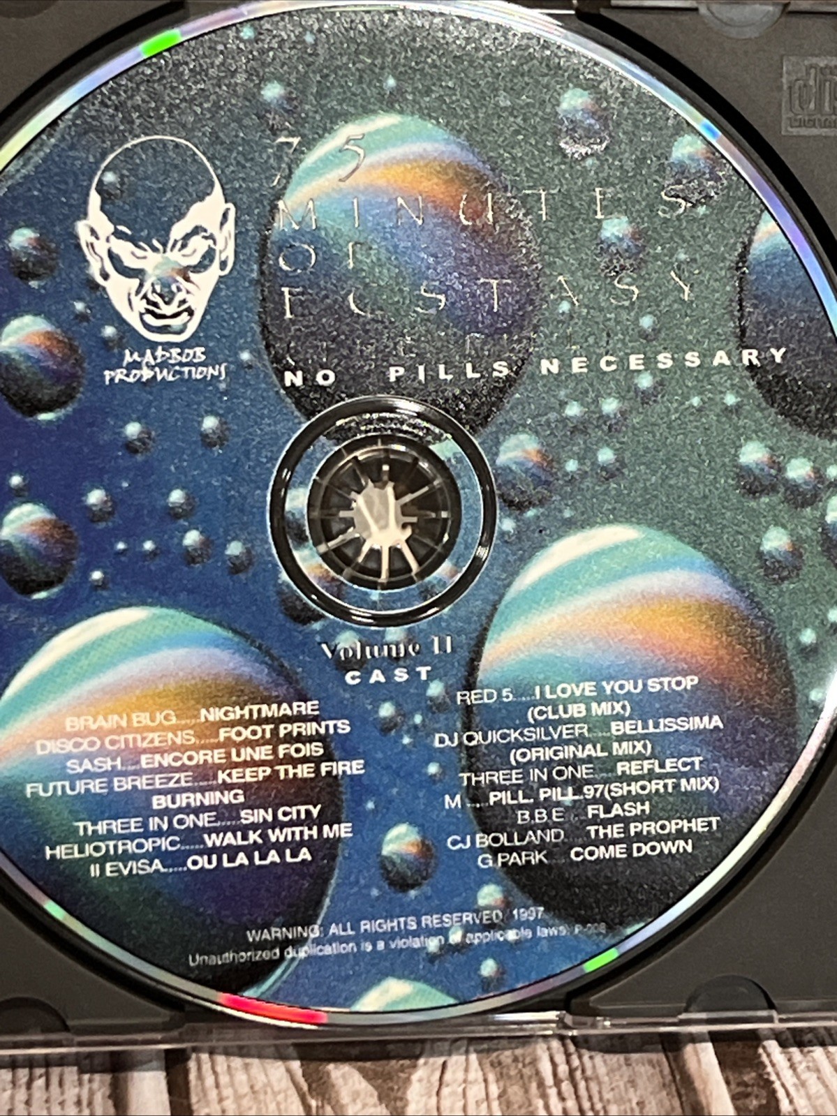 Vintage Trance Music EDM 75 Min Of Ecstasy From A DJ's Mind 1997 MadBob