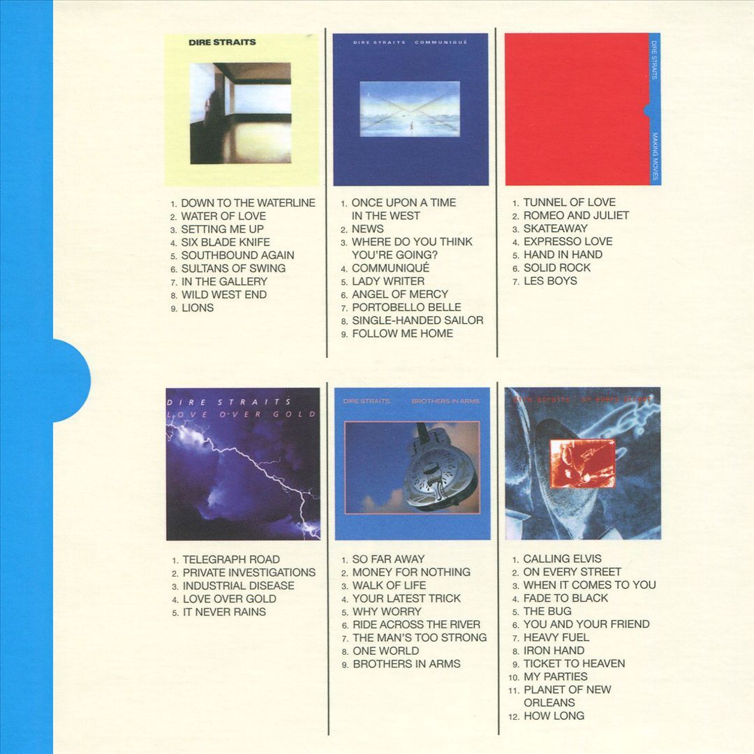 DIRE STRAITS - STUDIO ALBUMS 1978-1991 * NEW CD