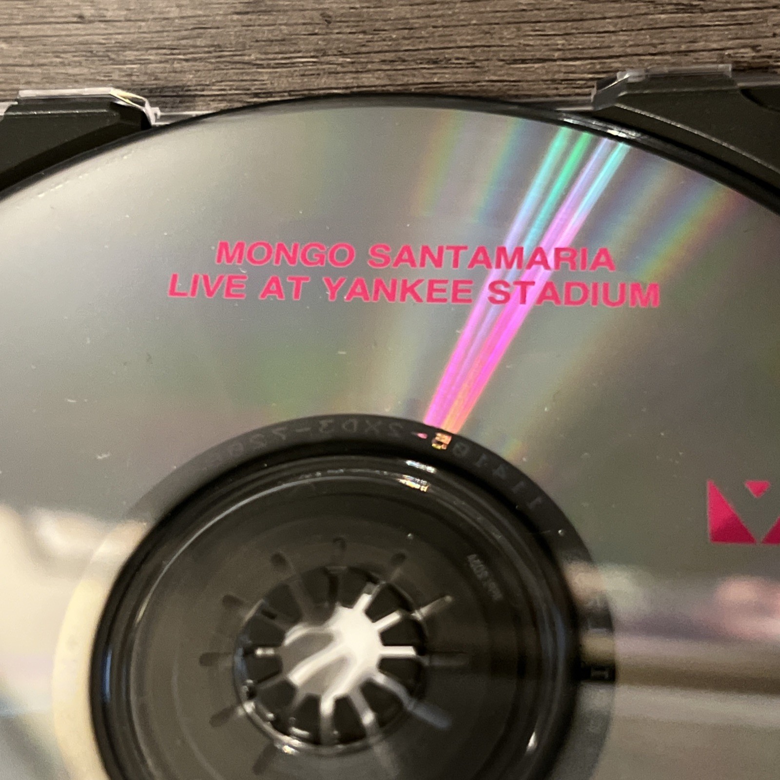 Mongo Santamaria Live at Yankee Stadium CD Vaya Records Luis Ortiz Justo Almario