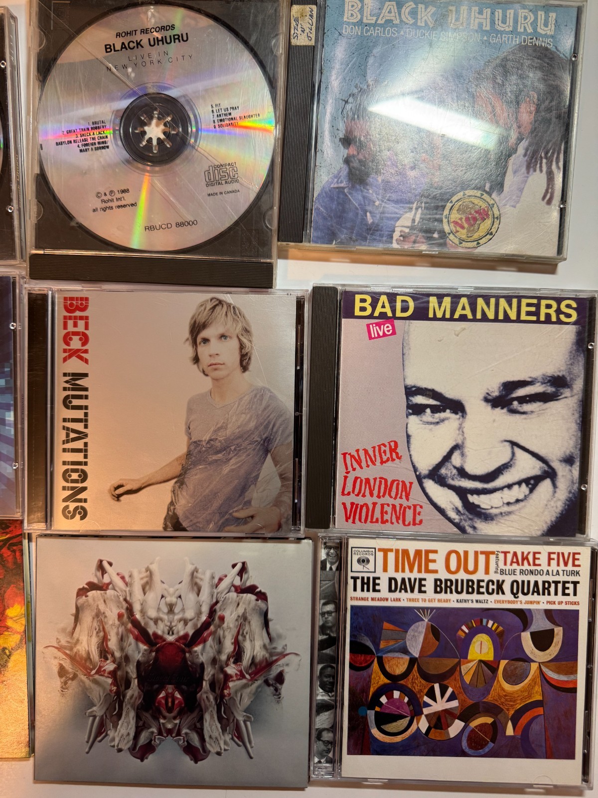 Box of 15 Rock, Punk, New Wave, Metal CDs - VG+ LIST IN DESCRIPTION - Box B3